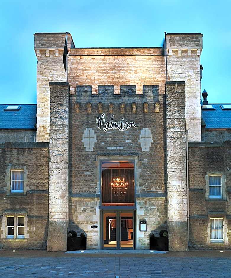 Malmaison Oxford hotel inside the former Oxford Prison and castle complex