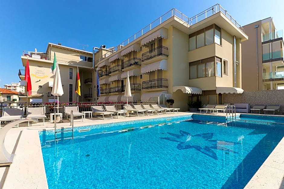 Hotel Jesulum, Jesolo, Italy. Rates from EUR60.